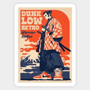 Samurai dunk low Sticker